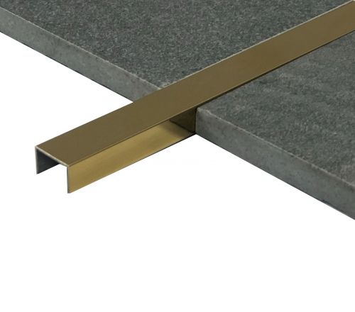 Профиль Juliano Tile Trim SUP15-2S-10H Gold полированный (2700мм)