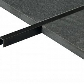 Профиль Juliano Tile Trim SUP08-4B-10H Black  матовый (2440мм)