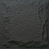 Панель декоративная HL6006-H Грибной камень Pure black#1