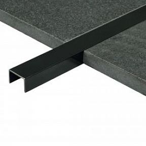Профиль Juliano Tile Trim SUP15-4S-10H Black полированный (2440мм)