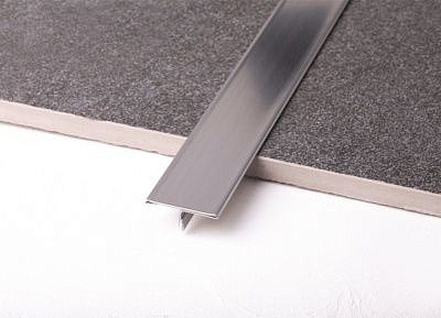 Профиль Juliano Tile Trim ST015-1S-8H-14W Silver (ширина шляпки 15мм) (2440мм)
