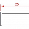 Профиль Juliano Tile Trim SUP25-1B-10H Silver матовый (2700мм)#2